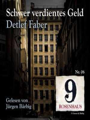 cover image of Schwer verdientes Geld--Rosenhaus 9--Nr.6